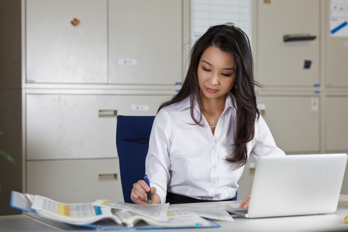 Japanese office lady